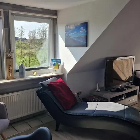 公寓 Haus Herrenmuehle Fewo Og 2 加尔丁